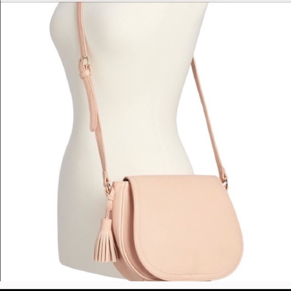 Old Navy Blush Saddle Bag